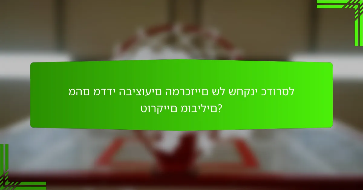 מהם מדדי הביצועים המרכזיים של שחקני כדורסל טורקיים מובילים?